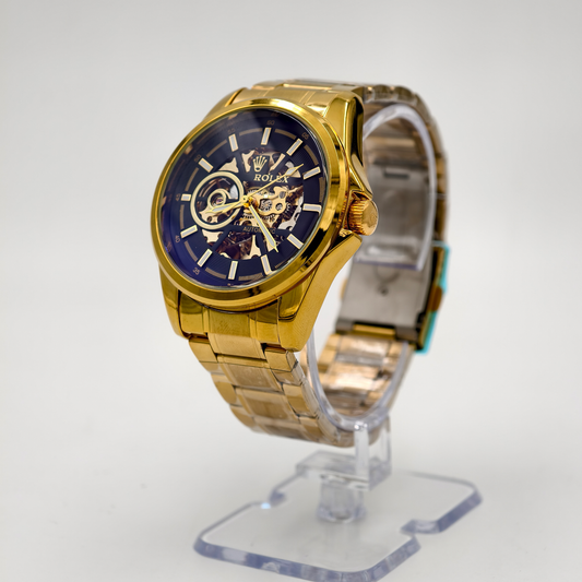 ROLEX Gold Tone Automatic Watch