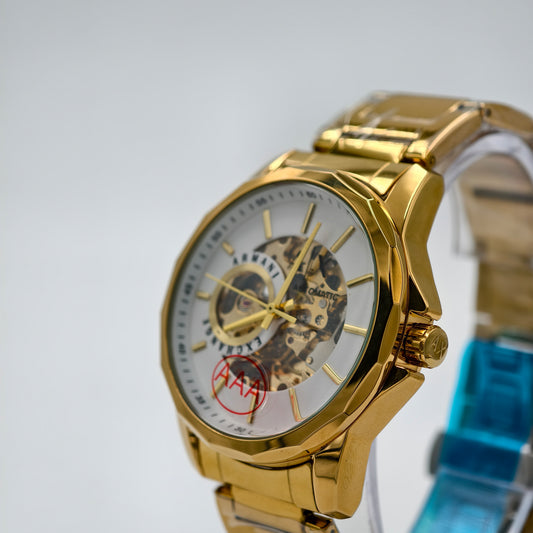 ARMANI EXCHANGE GOLD WATCH