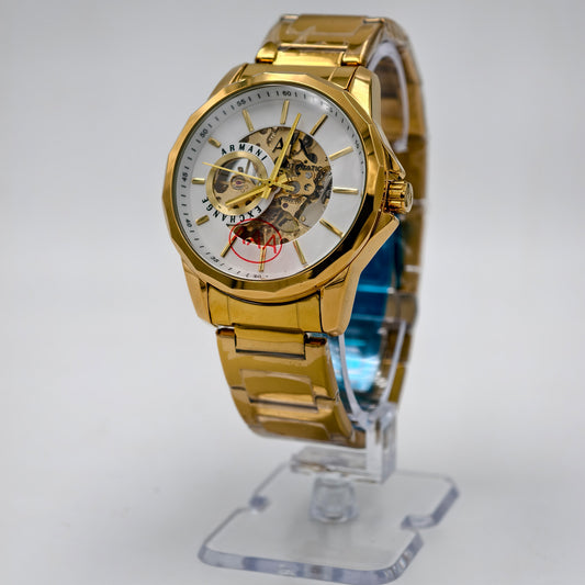 ARMANI EXCHANGE GOLD WATCH
