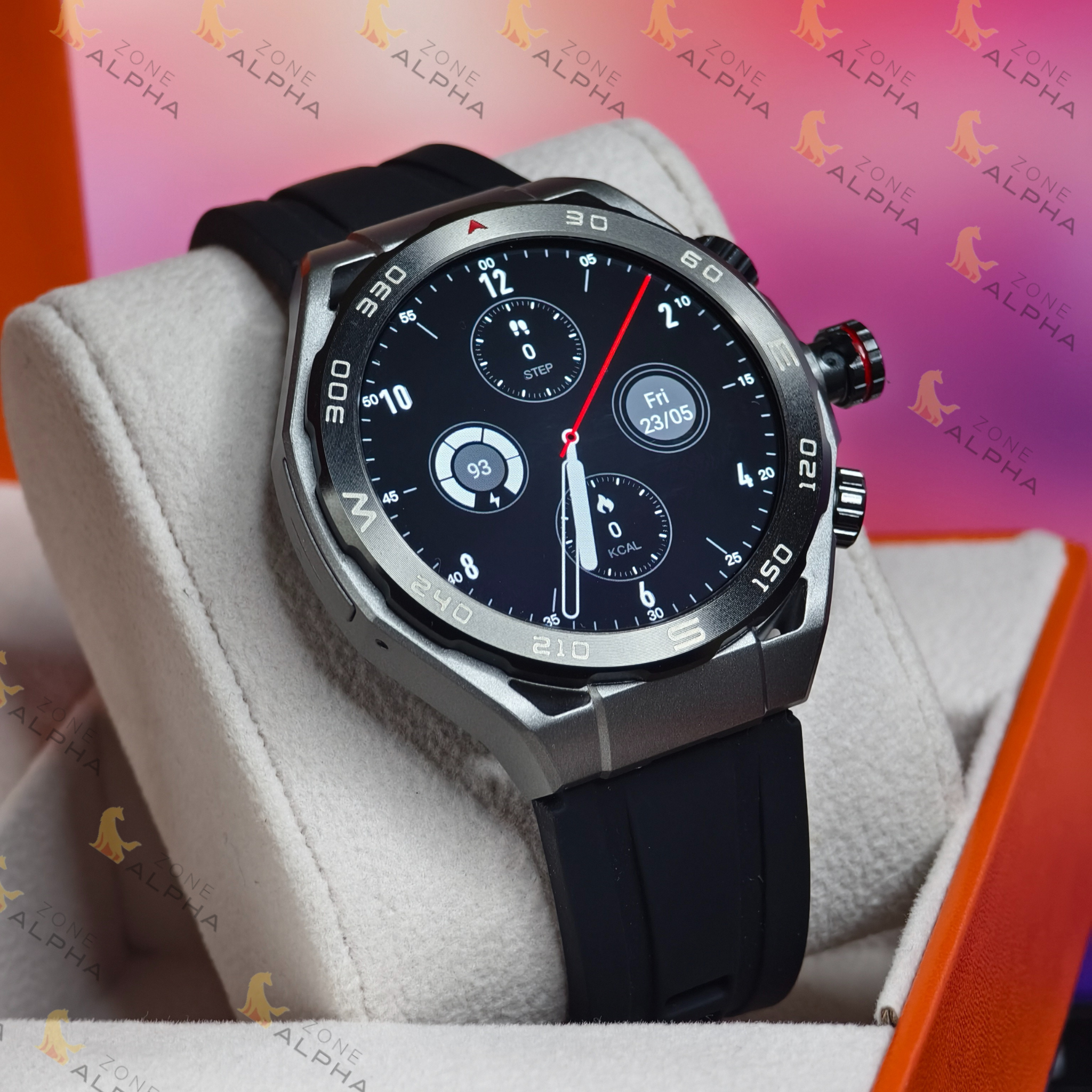 HW18 Call 2 5G Android Smartwatch with 8GB RAM, 128GB Storage, AMOLED Display & 180° Rotating Camera