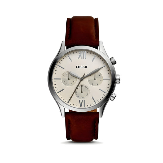 Fossil BQ2363 Mens Fenmore Watch, White
