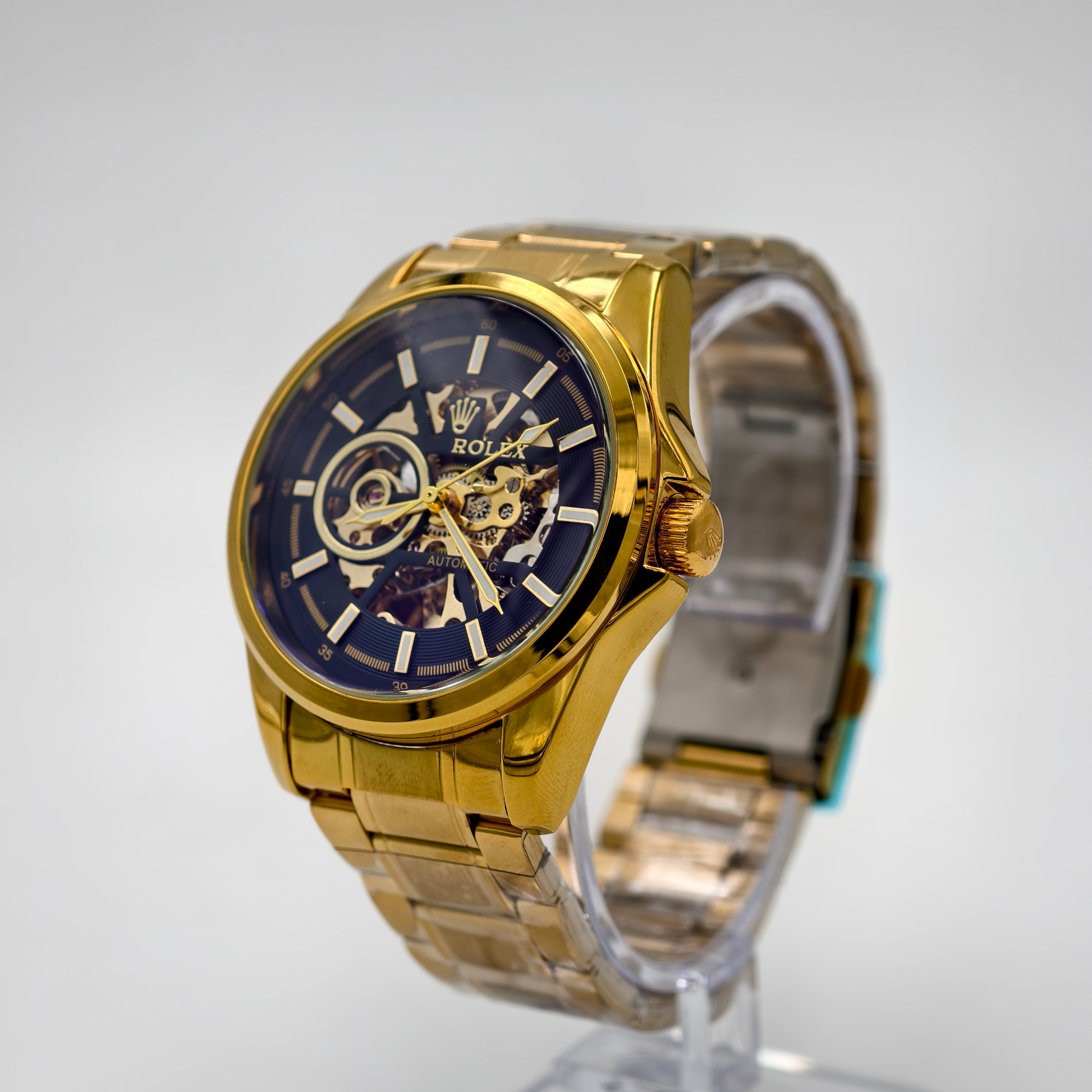 ROLEX Gold Tone Automatic Watch