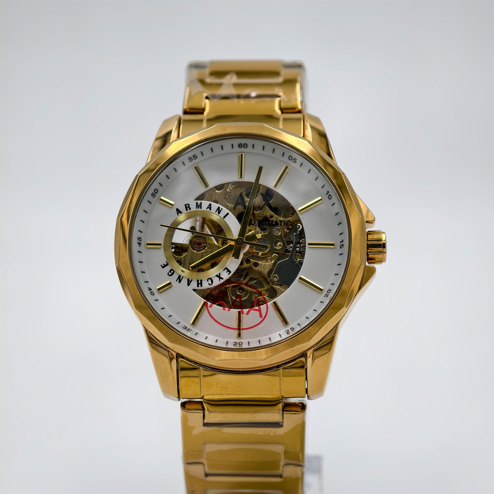 ARMANI EXCHANGE GOLD WATCH