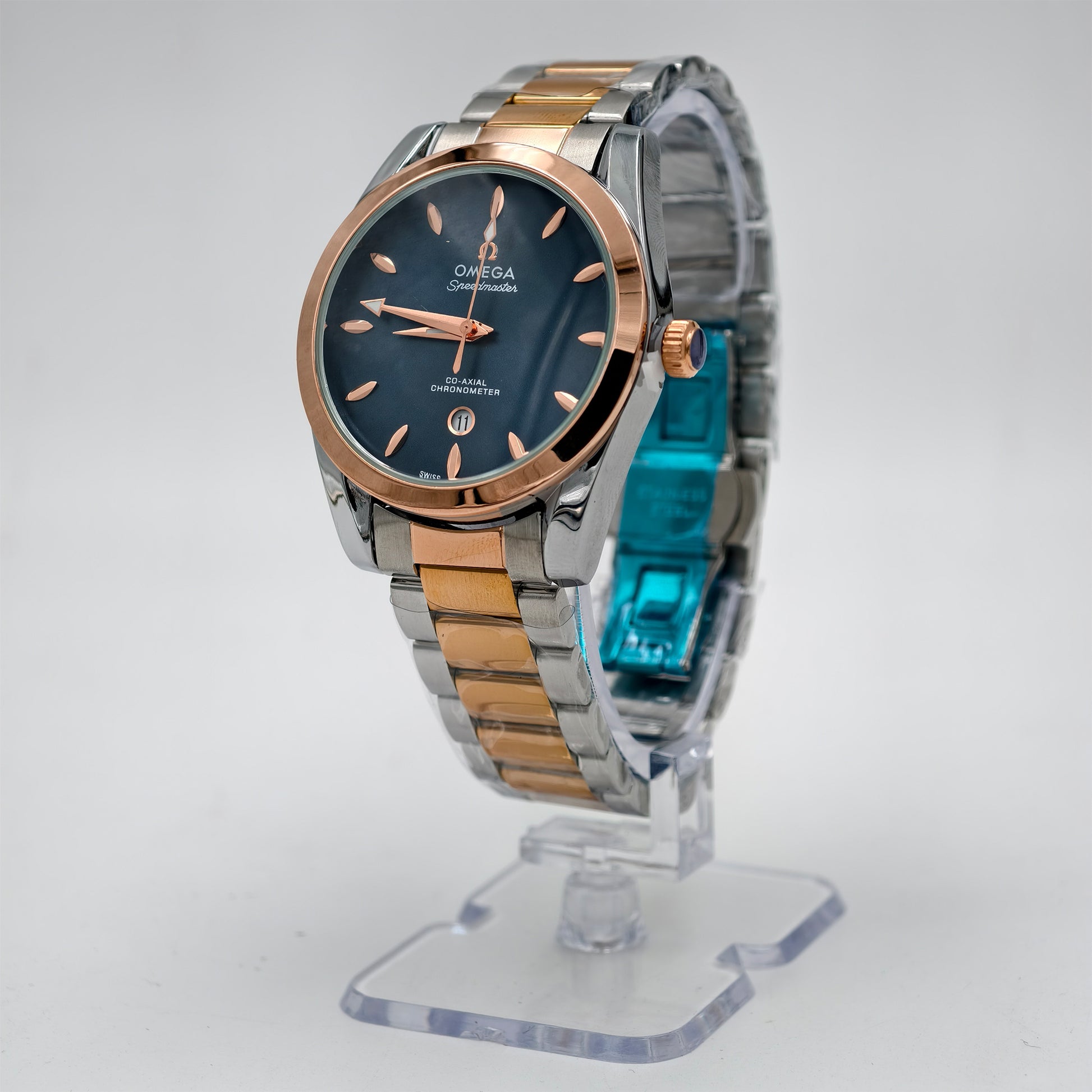 OMEGA Seamaster Aqua Terra 150M Gold on Steel
