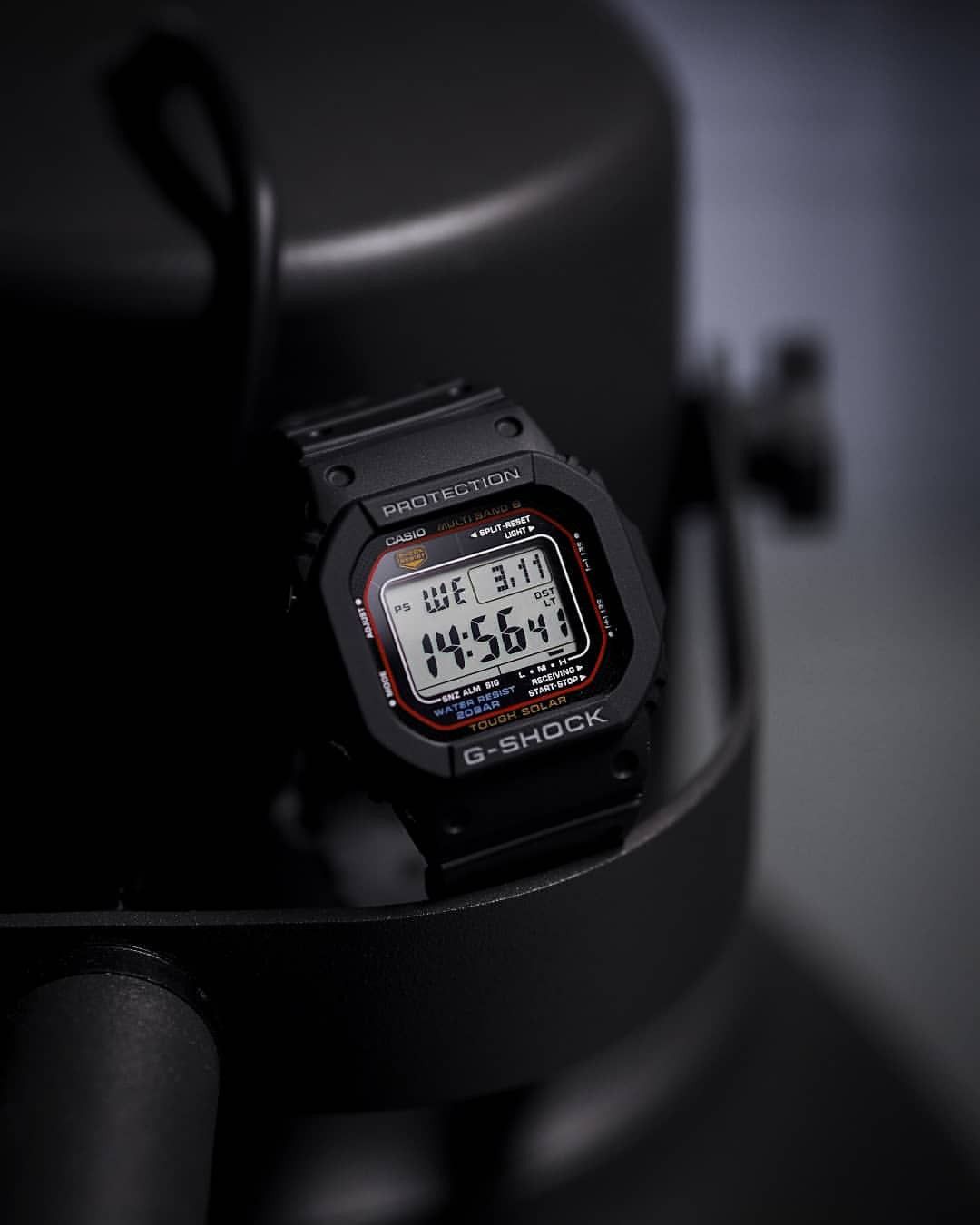 G-STYLE Metal Tough Digital Watch with Stopwatch & Dual Time Display