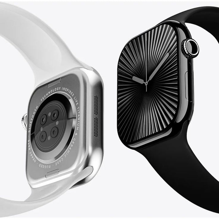 Premium Smartwatch with Full-Touch Display & Stylish Silicone Strap