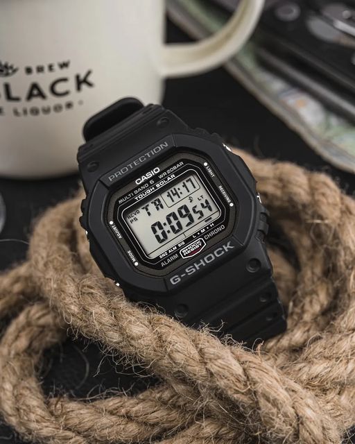 G-STYLE Metal Tough Digital Watch with Stopwatch & Dual Time Display