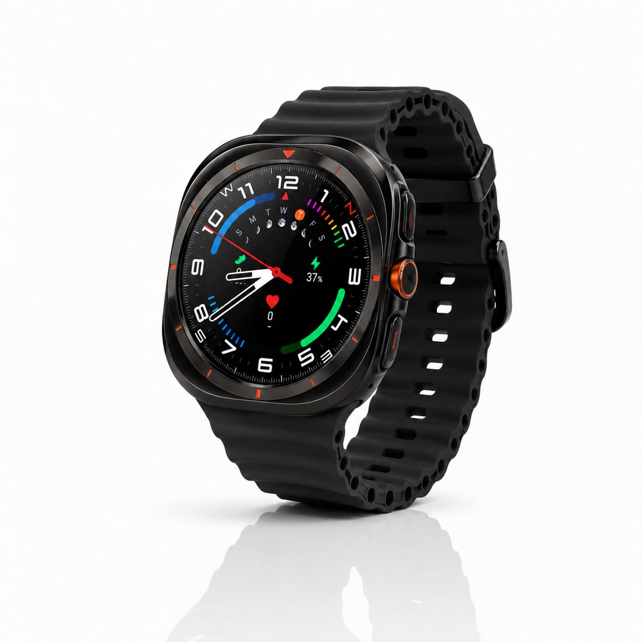 Kalobee SK88 5G Smart Watch | 8GB RAM 128GB ROM | Dual SIM + WiFi | Android Smartwatch Phone | GPS | HD Round Display