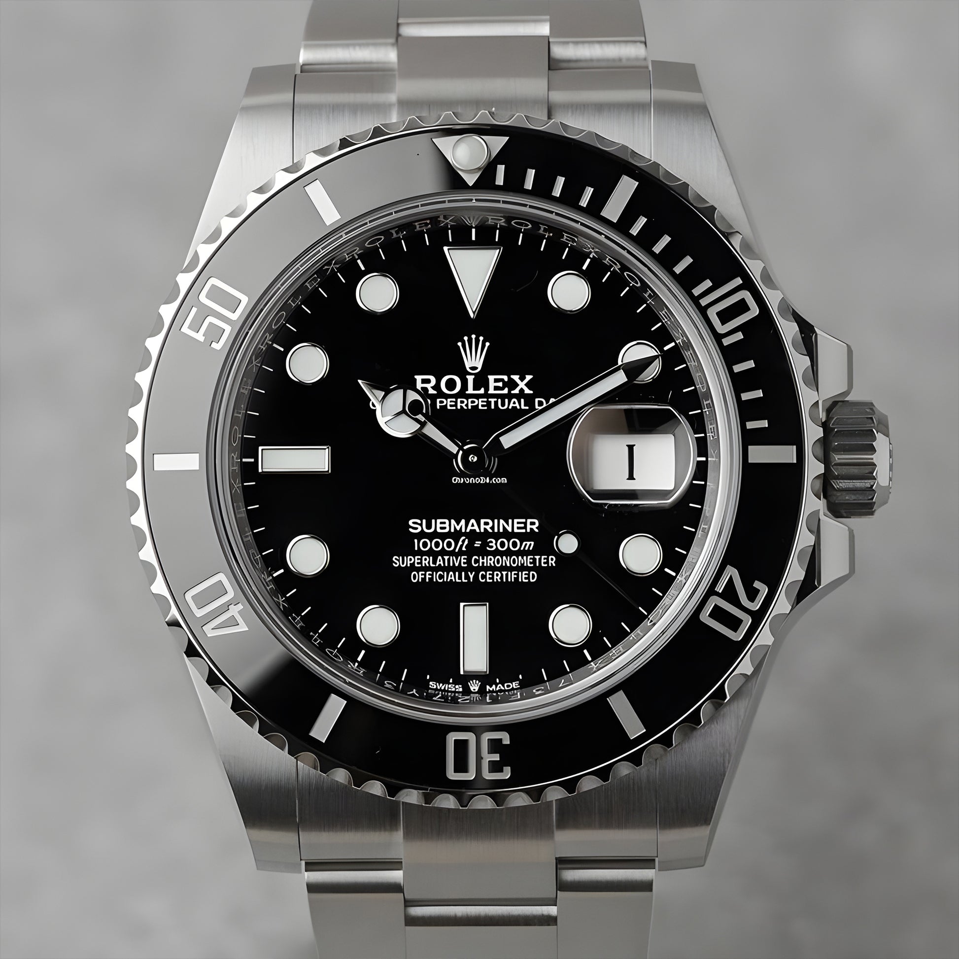 Rolex Submariner Blue Dial Stainless Steel and 18K Yellow Gold Bracelet Automatic Men's Watch