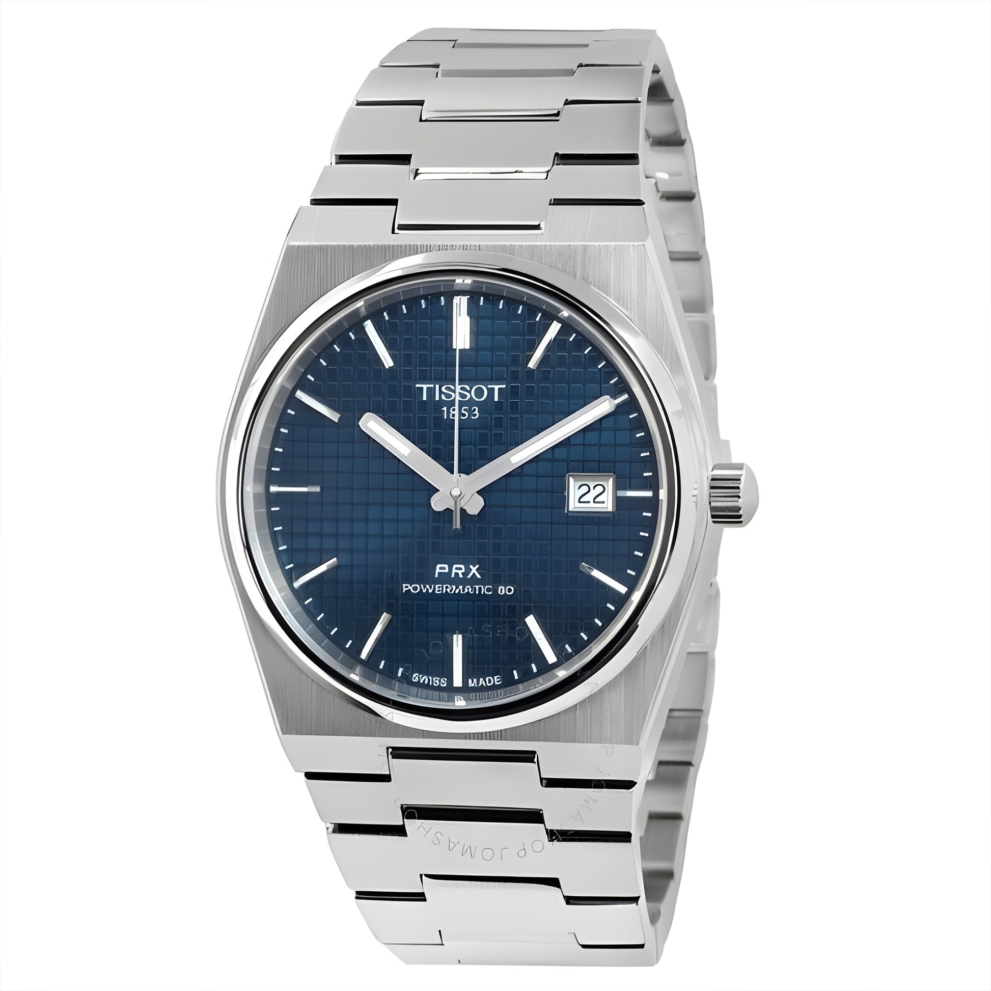 Tissot PRX Powermatic 80 Automatic Blue Dial Men's Watch