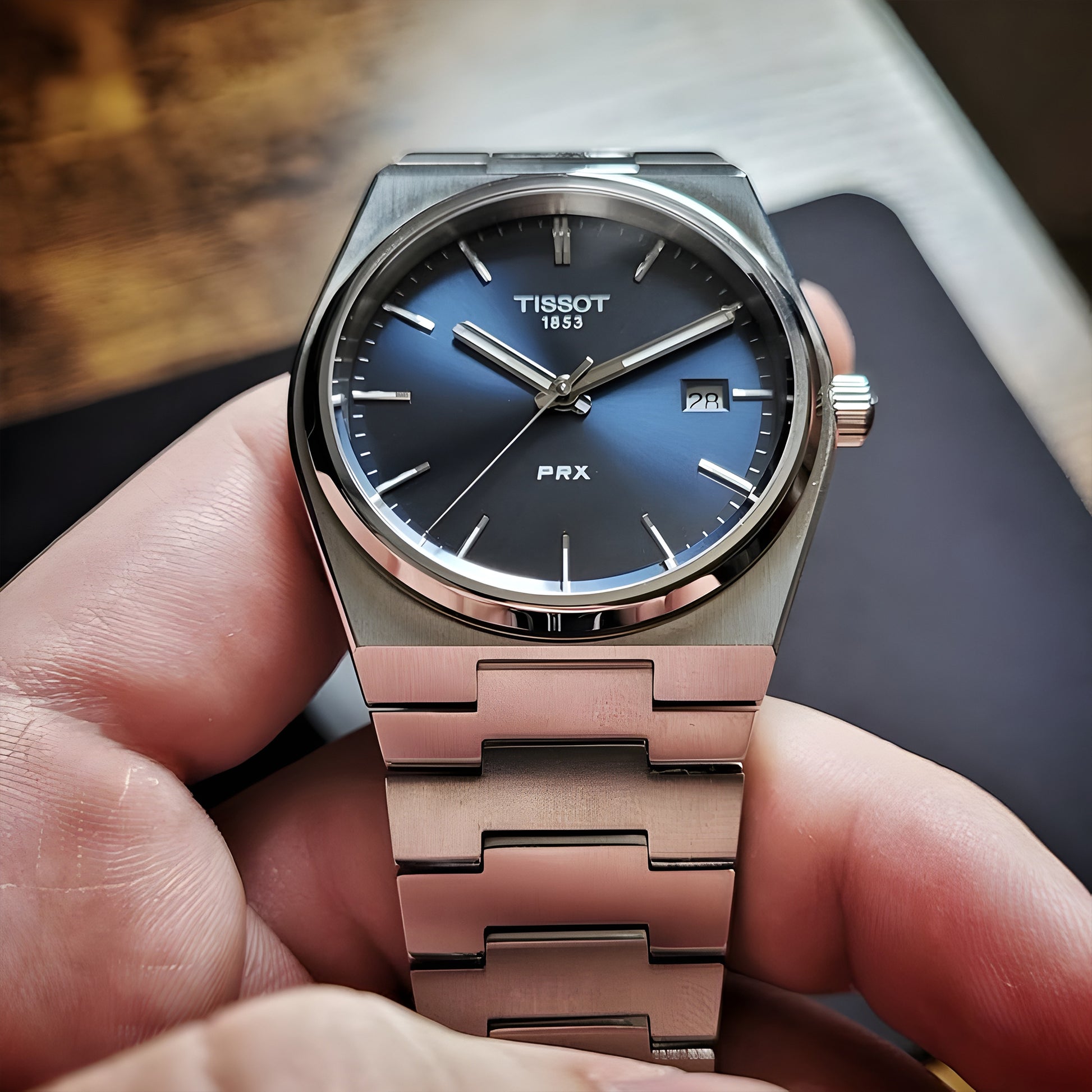 Tissot PRX Powermatic 80 Automatic Blue Dial Men's Watch
