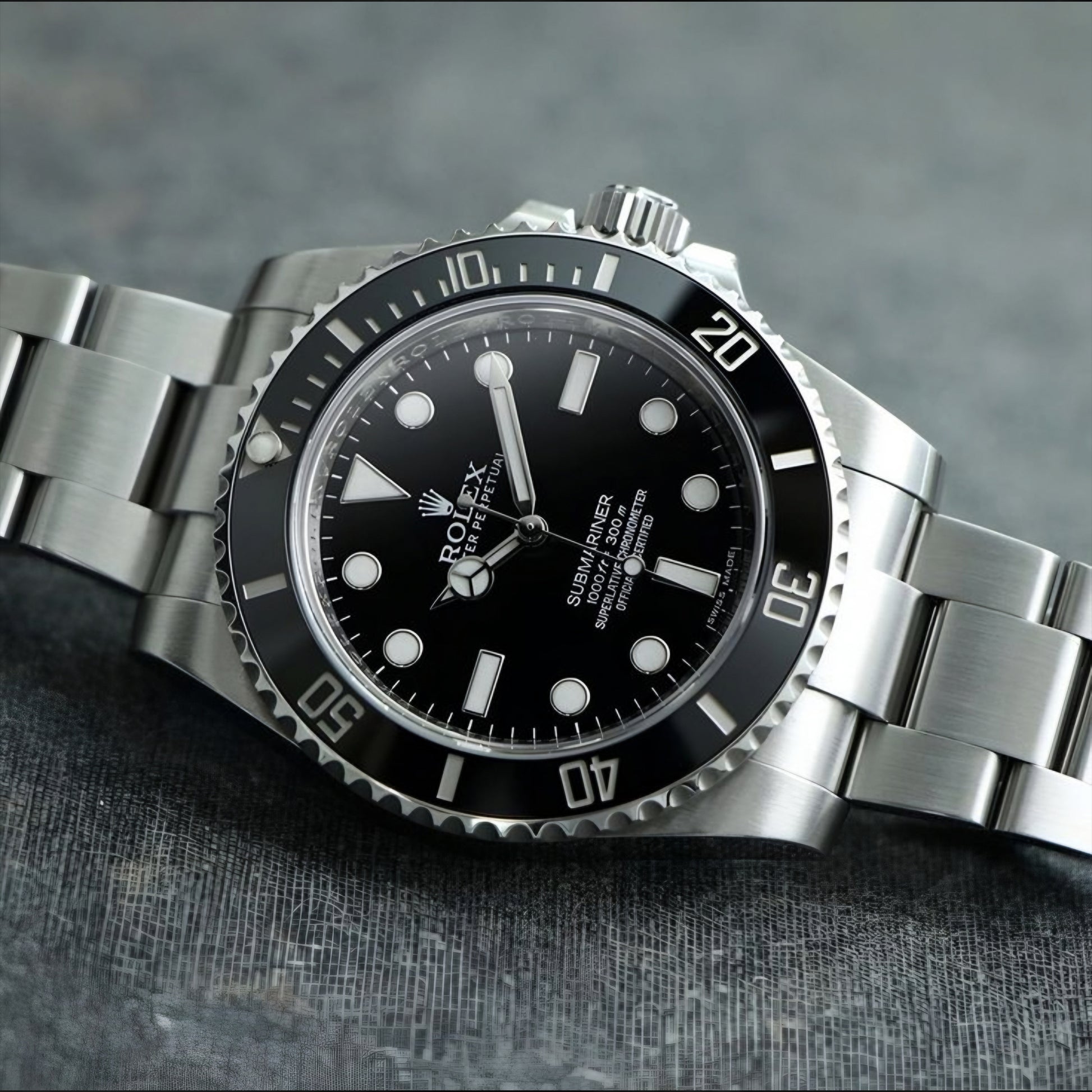 Rolex Submariner Blue Dial Stainless Steel and 18K Yellow Gold Bracelet Automatic Men's Watch