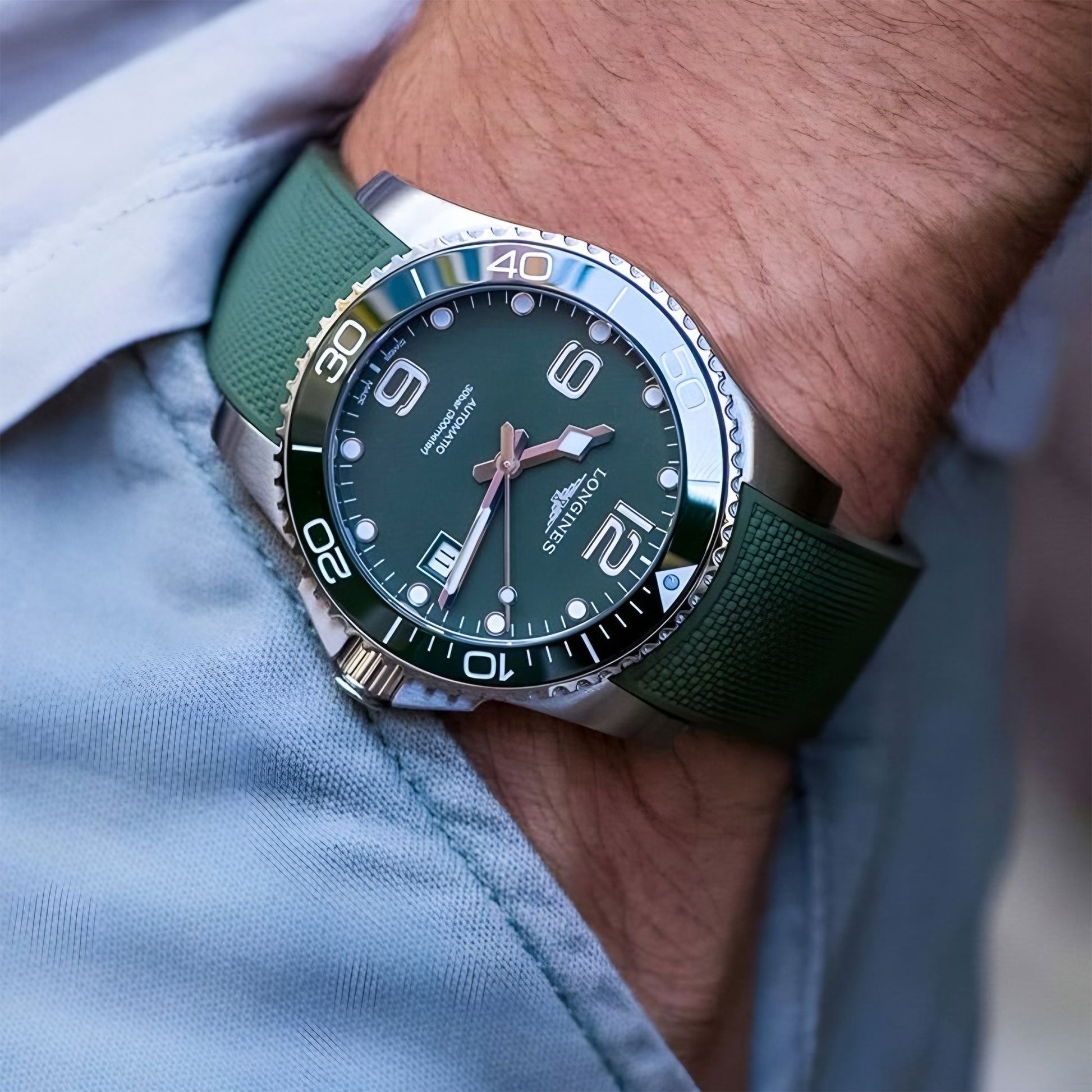 Hydroconquest Automatic Men 43 mm L3.782.4.06.9