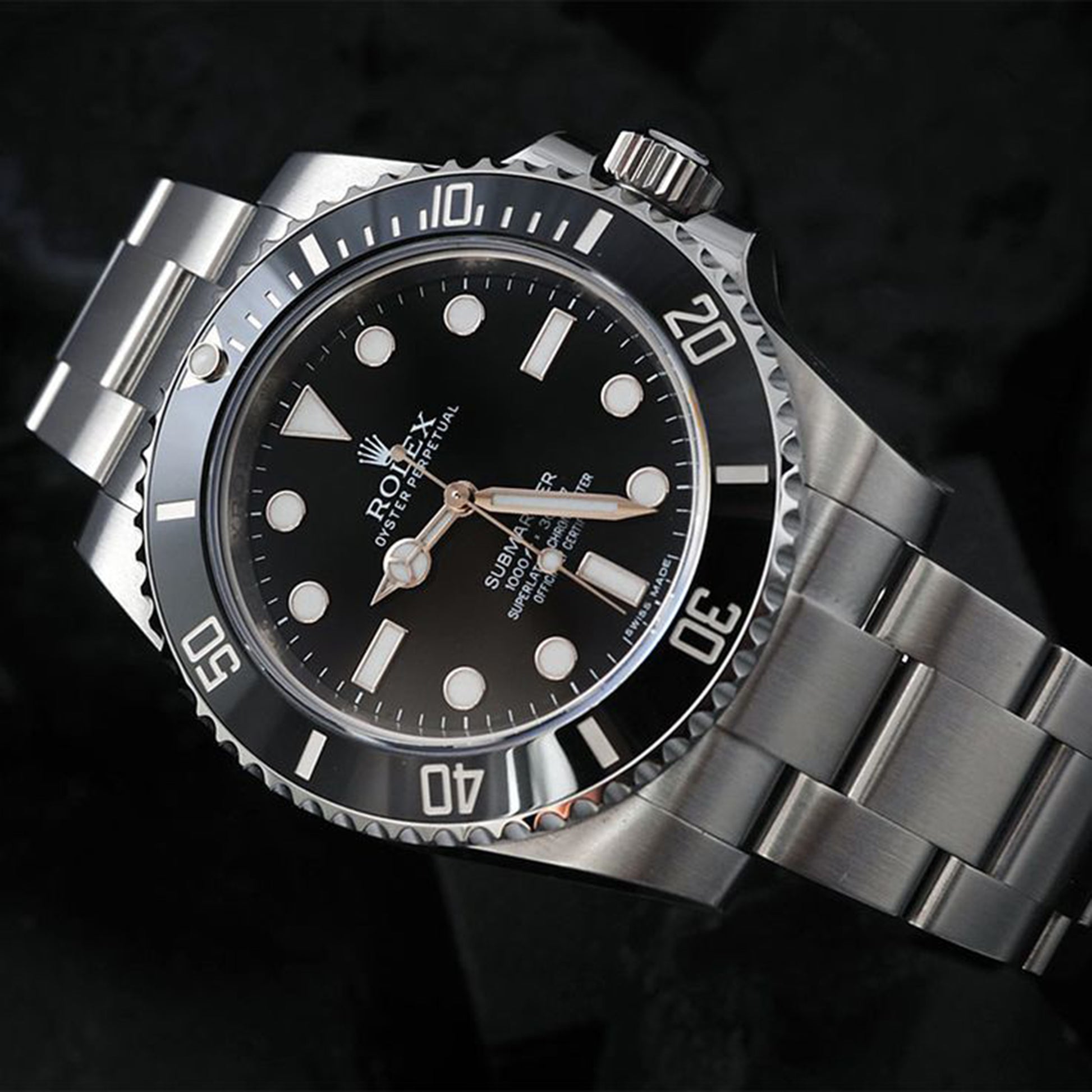 Rolex Submariner Blue Dial Stainless Steel and 18K Yellow Gold Bracelet Automatic Men's Watch