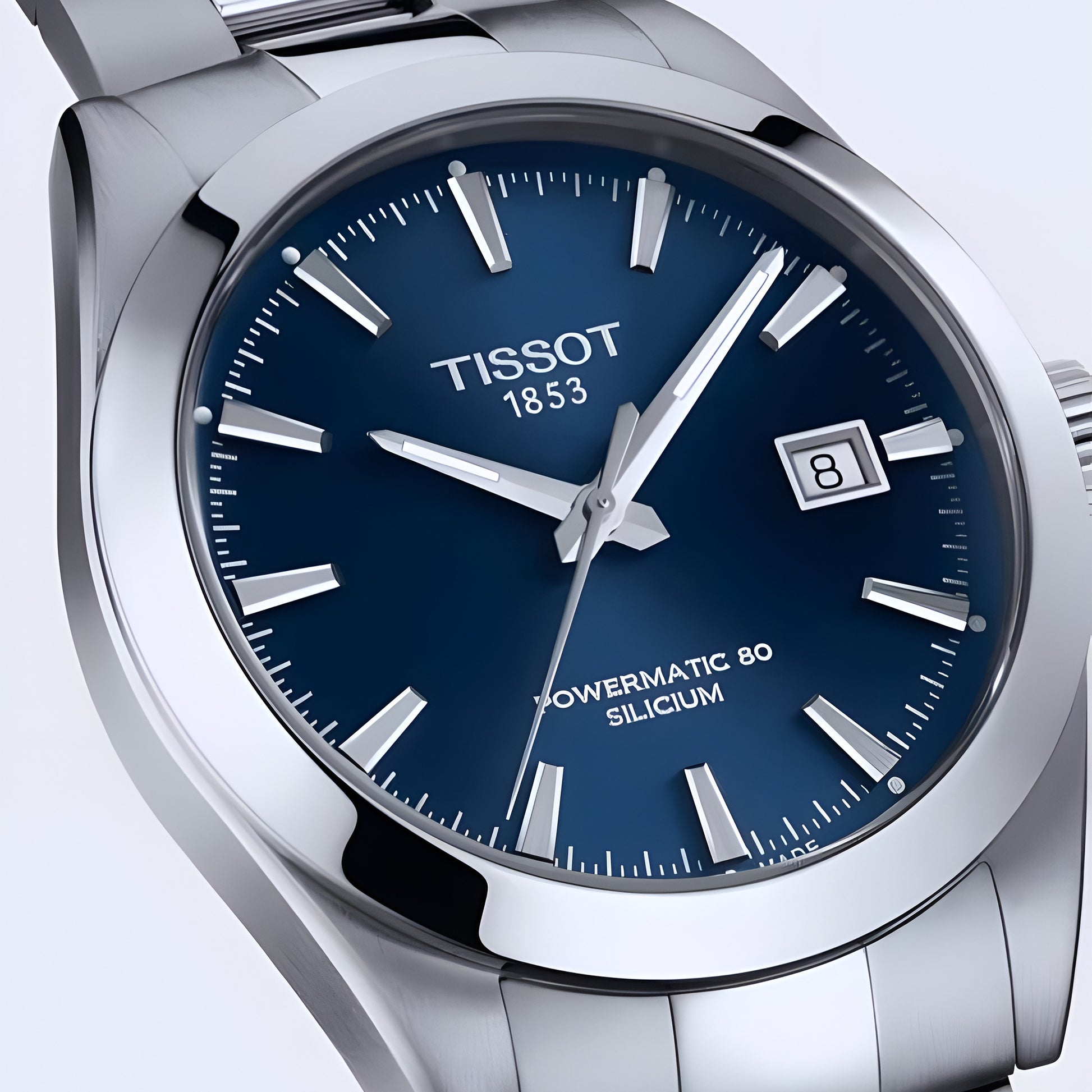 Tissot PRX Powermatic 80 Automatic Blue Dial Men's Watch