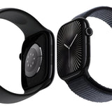 Watch Series 10 [GPS + Cellular 46 mm] Smartwatch with Natural Titanium Case with Stone Grey Sport Band- S/M. Fitness Tracker, ECG App, Always-On Retina Display, Water Resistant Visit the Apple Store