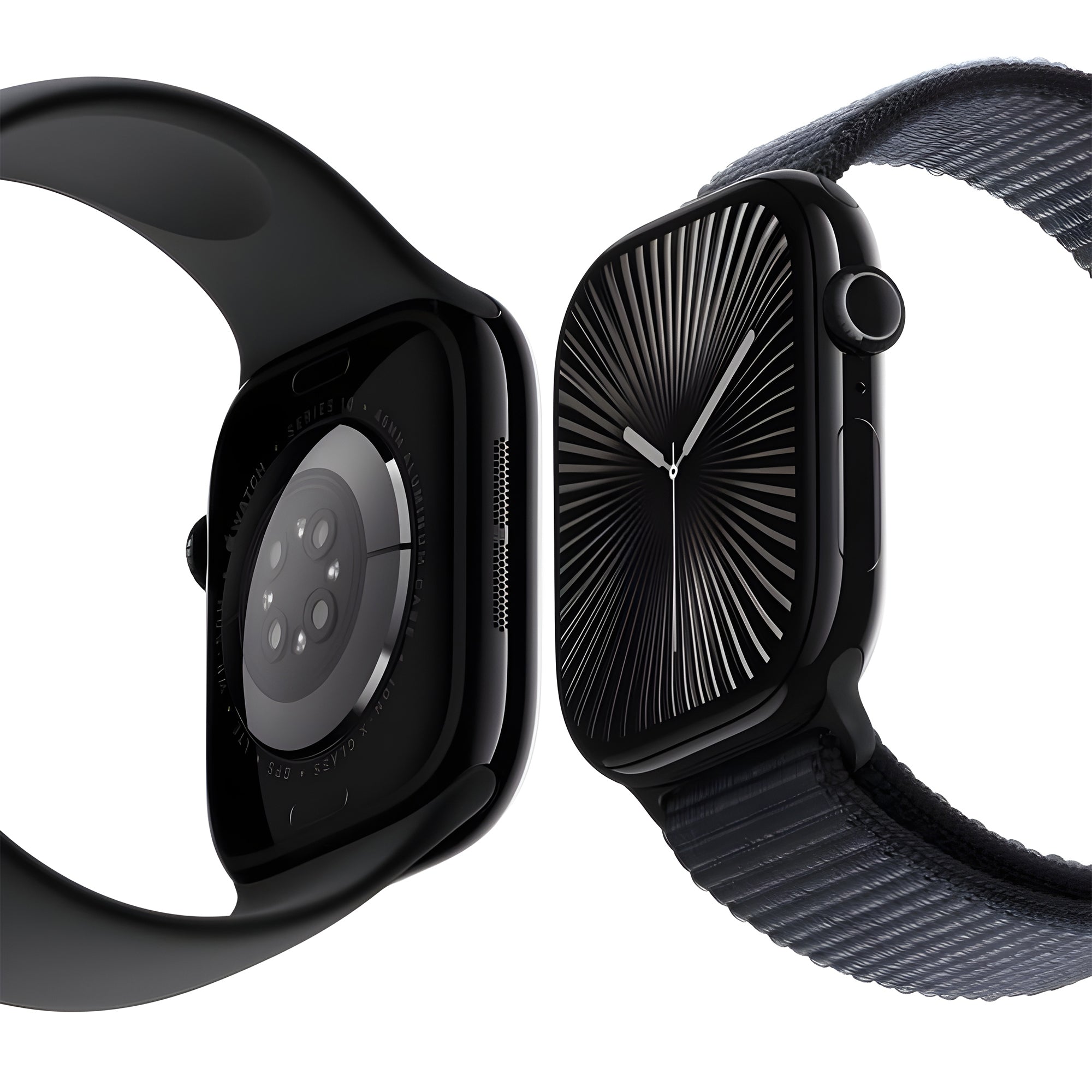 Watch Series 10 [GPS + Cellular 46 mm] Smartwatch with Natural Titanium Case with Stone Grey Sport Band- S/M. Fitness Tracker, ECG App, Always-On Retina Display, Water Resistant Visit the Apple Store