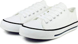 Classic Canvas Lace-Up Casual Sneakers for Men & Women