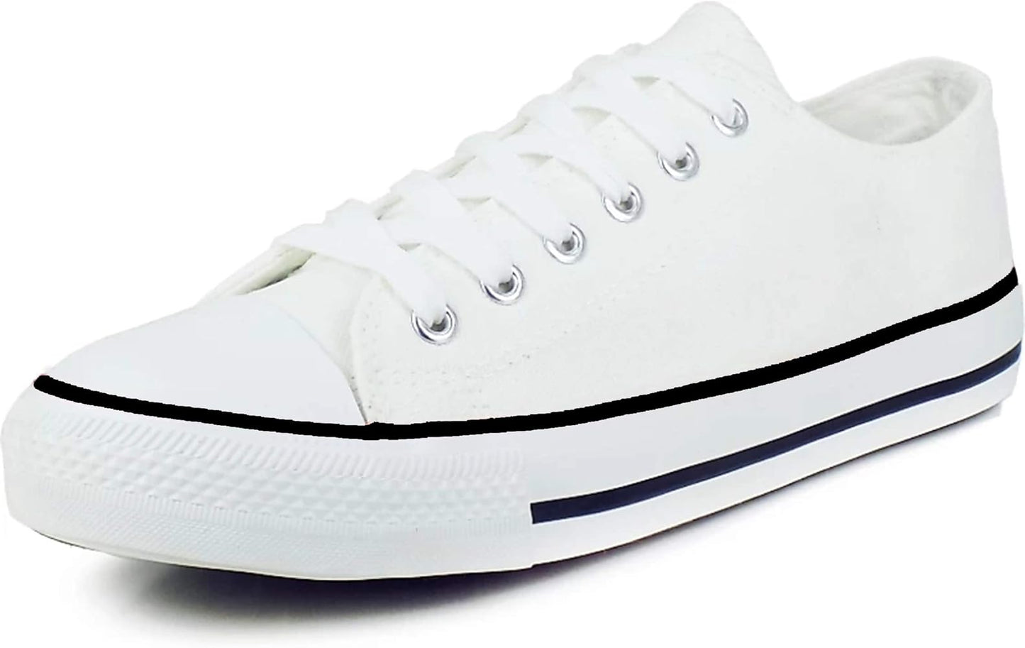 Classic Canvas Lace-Up Casual Sneakers for Men & Women