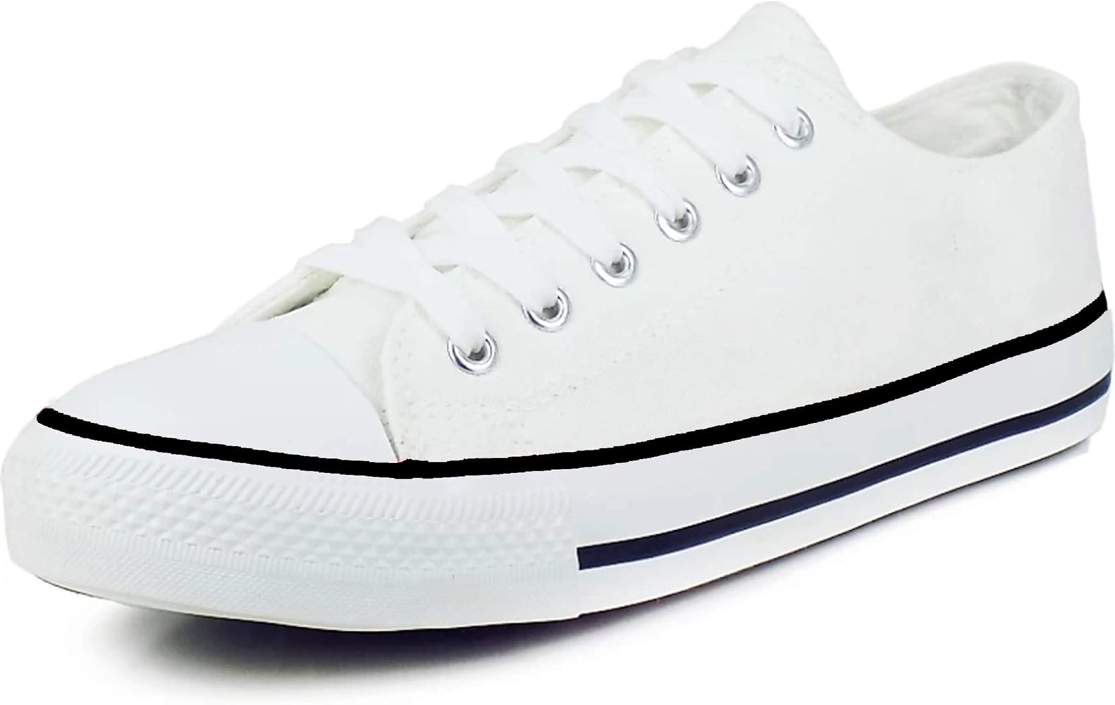 Classic Canvas Lace-Up Casual Sneakers for Men & Women
