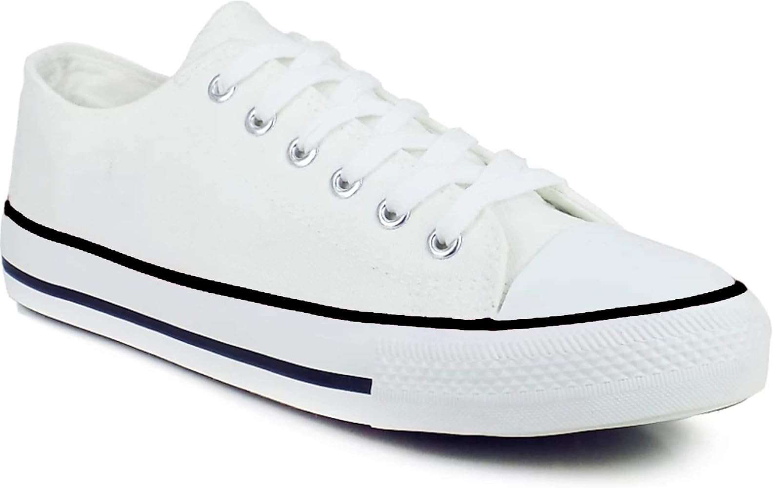 Classic Canvas Lace-Up Casual Sneakers for Men & Women