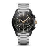 Premium Chronograph Analog Watch with Stainless Steel Strap & Date Display | Luxury Men's Wrist Watch