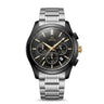 Owega Premium Chronograph Analog Watch with Stainless Steel Strap & Date Display | Luxury Men's Wrist Watch