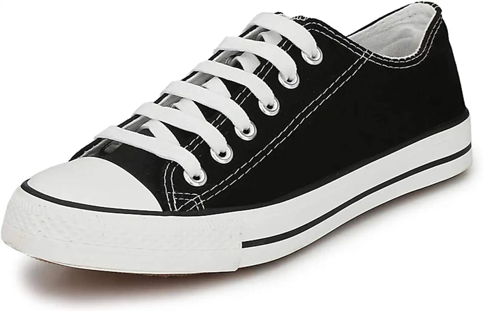 Classic Canvas Lace-Up Casual Sneakers for Men & Women