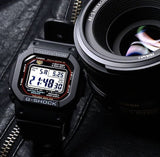 G-STYLE Metal Tough Digital Watch with Stopwatch & Dual Time Display