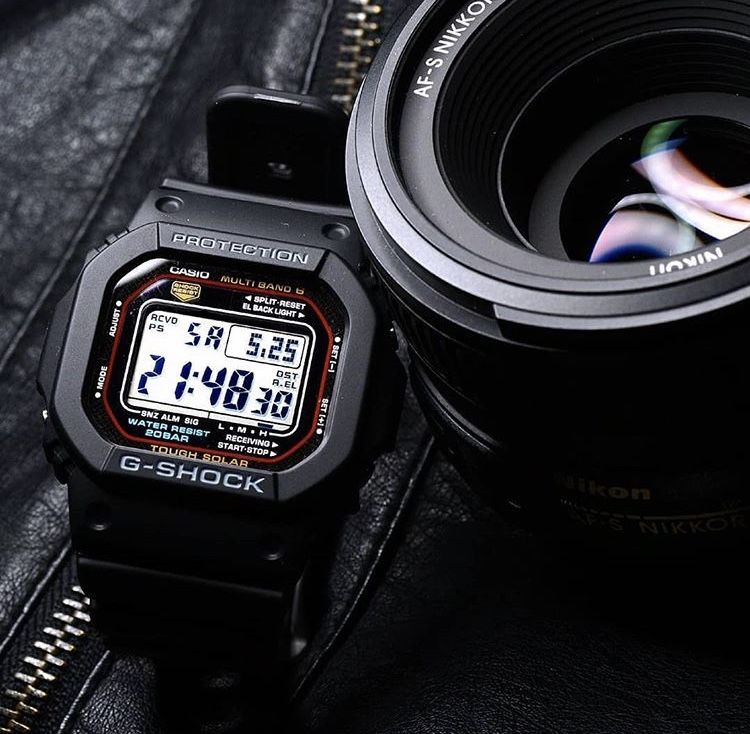 G-STYLE Metal Tough Digital Watch with Stopwatch & Dual Time Display