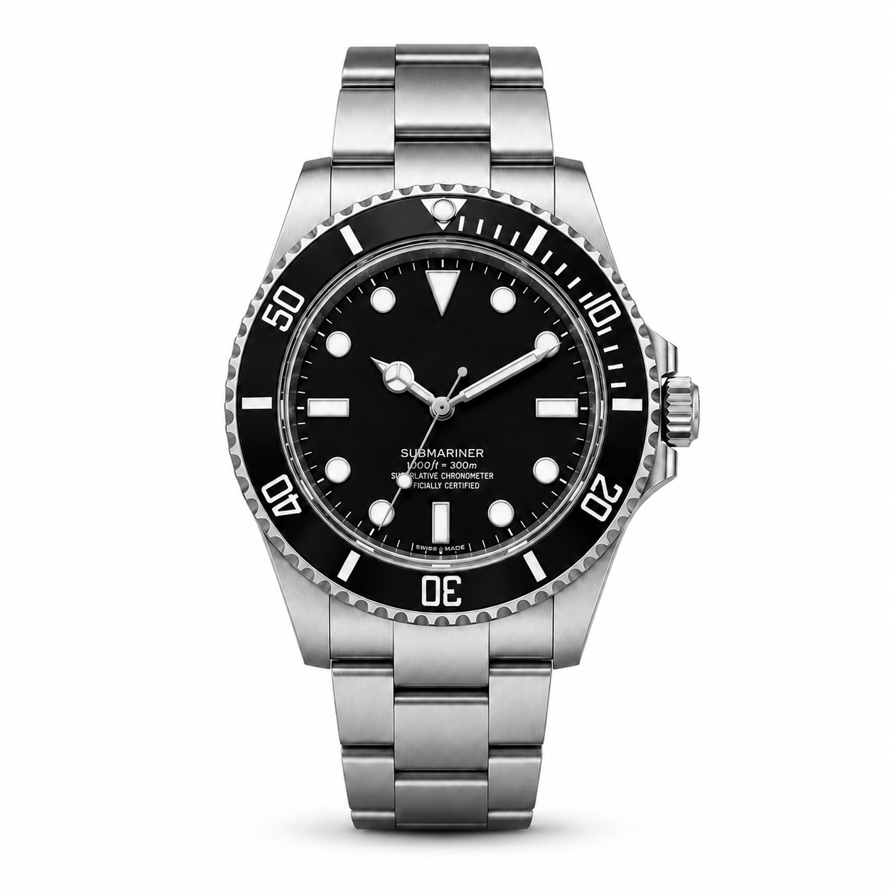 Submariner Blue Dial Stainless Steel and 18K Yellow Gold Bracelet Automatic Men's Watch
