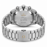 Premium Silver Chronograph Analog Watch with Stainless Steel Strap & Date Display | Luxury Men's Wrist Watch