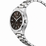 Premium Stainless Steel Solar Powered Analog Watch with Date Display | Classic Men's Wrist Watch
