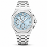 Ellite Chronograph Watch with Integrated Steel Strap