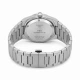 Classic Stainless Steel Automatic Watch with Textured Champagne Dial