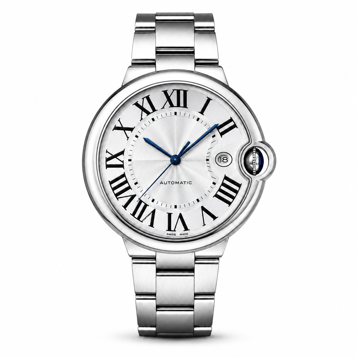 Ballon Bleu 42mm Automatic Wristwatch in Stainless Steel 2017 B&P
