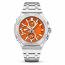 Ellite Chronograph Watch with Integrated Steel Strap