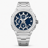 Elite Chronograph Watch with Integrated Steel Strap