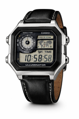 Illuminator World Time Digital Watch
