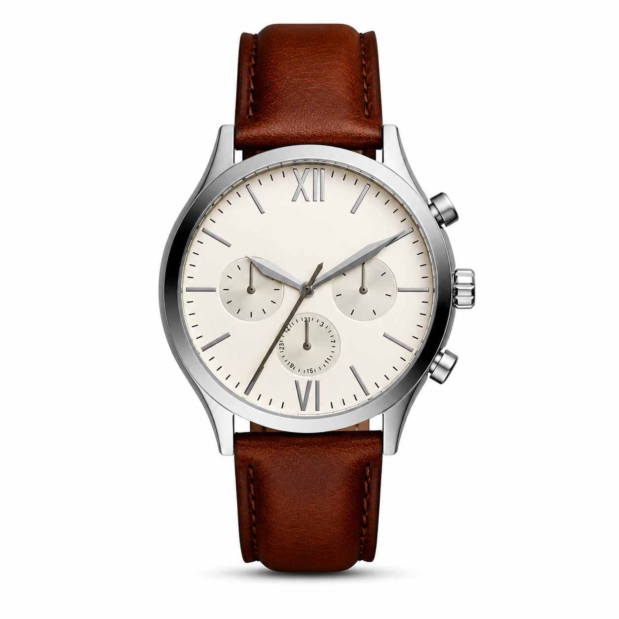 BQ2363 Mens Fenmore Watch, White