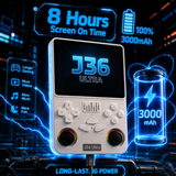 J36 Ultra All-in-One Handheld Gaming Console | 20,000+ Games Built-In | WiFi & YouTube Streaming | Portable Pocket Game Player