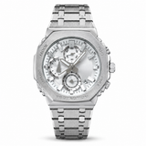 Elite Chronograph Watch with Integrated Steel Strap