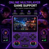 J36 Ultra All-in-One Handheld Gaming Console | 20,000+ Games Built-In | WiFi & YouTube Streaming | Portable Pocket Game Player
