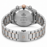 Premium Two-Tone Chronograph Analog Watch with Stainless Steel Strap & Date Display | Luxury Men's Wrist Watch