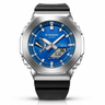 Premium Analog Watch – Stainless Steel Case with Blue Dial