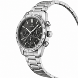 Premium Tachymeter Chronograph Analog Watch with Stainless Steel Strap & Date Display | Luxury Men's Wrist Watch